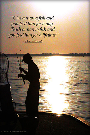 feed a man a fish
