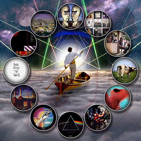 Floyd Inspired Clock Face Read Comments Please